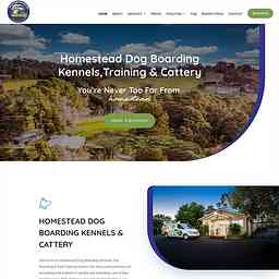 Homestead Kennels Pet Care & Dog Training Podcast cover logo