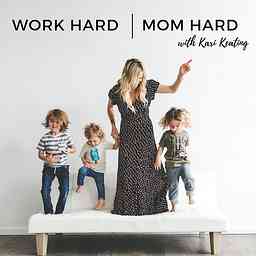 Work Hard Mom Hard cover logo