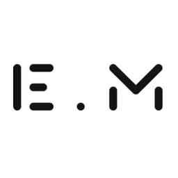 E.M logo