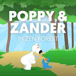 Poppy and Zander in Zen Forest logo