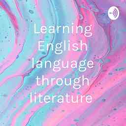Learning English language through literature cover logo