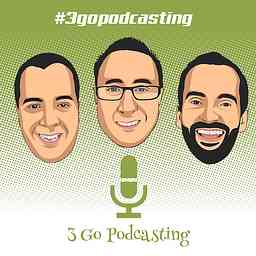3 Go Podcasting cover logo