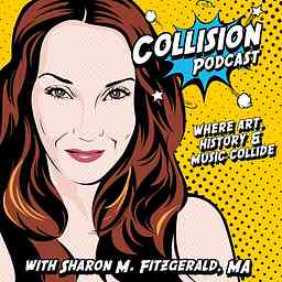 Collision Podcast with host Sharon Fitzgerald logo