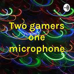Two gamers one microphone cover logo