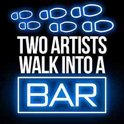 Two Artists Walk into a Bar cover logo