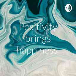 Positivity brings happiness logo