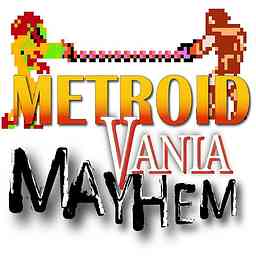Metroidvania Mayhem cover logo