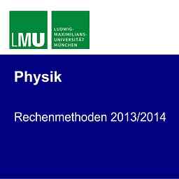 LMU Rechenmethoden 2013/14 cover logo