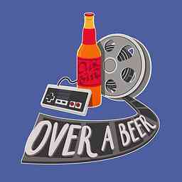 Over a Beer Podcast cover logo