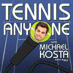 Tennis Anyone with Michael Kosta logo