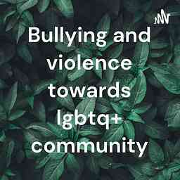 Bullying and violence towards lgbtq+ community logo