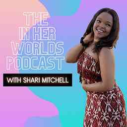 In Her Worlds Podcast cover logo