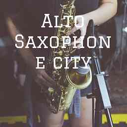 Alto Saxophone city cover logo