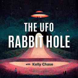 The UFO Rabbit Hole Podcast cover logo