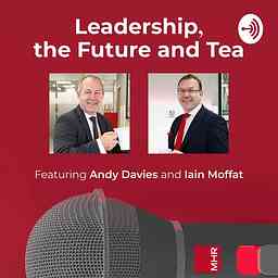 Leadership, the future and tea cover logo