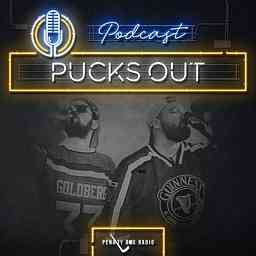 Pucks Out Podcast logo