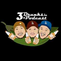 3 Drunks in a Podcast cover logo