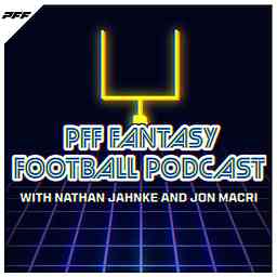 PFF Fantasy Football Podcast cover logo