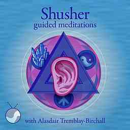 Shusher Guided Meditations cover logo