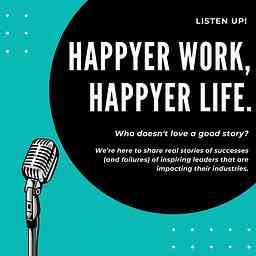 Happyer Work, Happyer Life. logo