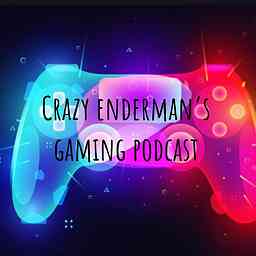 Crazy enderman’s gaming podcast logo