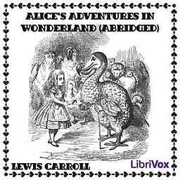 Alice's Adventures in Wonderland (abridged) by Lewis Carroll (1832 - 1898) logo