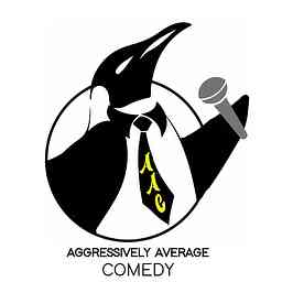 Aggressively Average Podcast cover logo