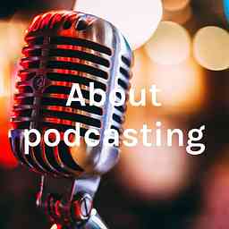 About podcasting cover logo