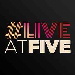 #LIVEatFIVE: a daily Broadway podcast cover logo