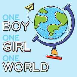 1 Boy, 1 Girl, 1 World Podcast cover logo
