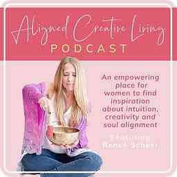 Aligned Creative Living Podcast cover logo
