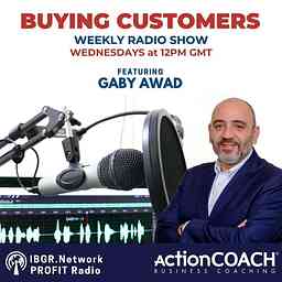 Buying Customers with Gaby Awad logo