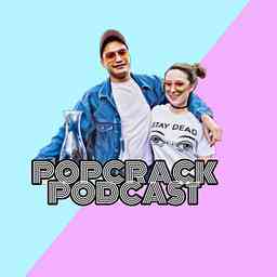 Popcrack Podcast cover logo