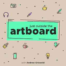 Just Outside the Artboard cover logo