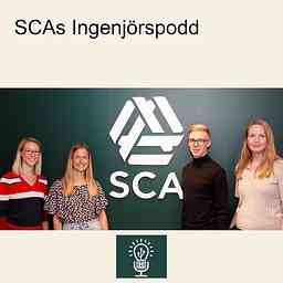 SCAs Ingenjörspodd logo