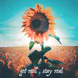 Get real, stay real. cover logo