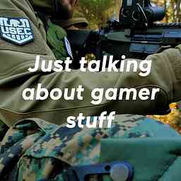 Just talking about gamer stuff cover logo