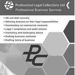 Professional Legal Collections - Debt Recovery, Insolvency and Compliance Podcast logo